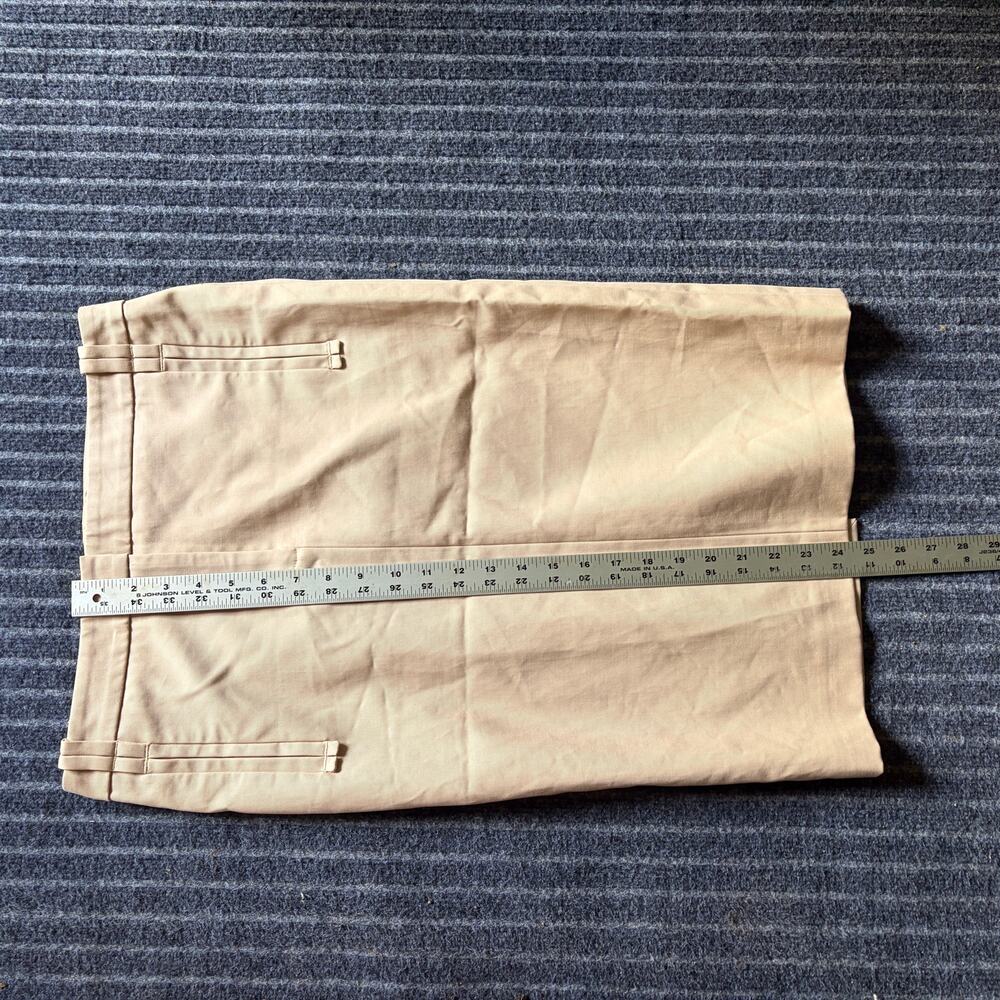 Salvatore Ferragamo beige midi pencil skirt Size 42 Size 6 - Picture 6 of 7